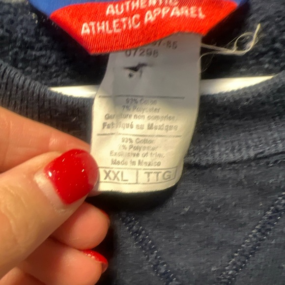 Vintage Denver Bronco Champion NFL brand.   EUC. 2x - Picture 4 of 10